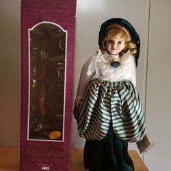 The Irma Gheduzzi Collection (My Name Is STEPHANIE KAY) Porcelain doll in original Box . 