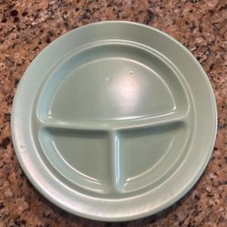 California Pottery Divided Plate 