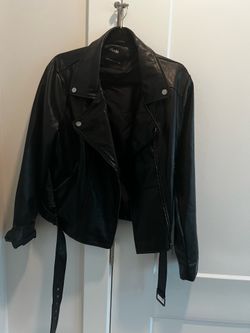 Women’s Faux Leather Moto Jacket