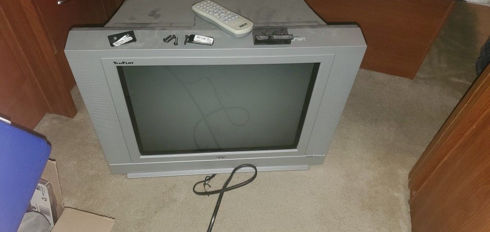 RCA 27" truflat CRT TV