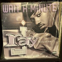 Ray J - "Wait A Minute" 12" Vinyl Record Single