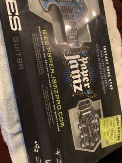Paper jamz pro series guitar