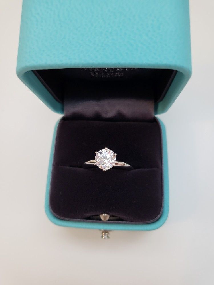 Tiffany & Co Engagement Ring 1.21 Ct