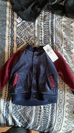 Baby Polo Ralph Lauren Varsity Jacket 6M