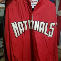 Majestic MLB Washington Nationals Long Sleeve XL