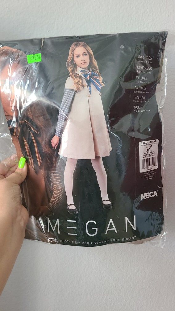 Halloween Costume Megan 8-10 Years Old Girl
