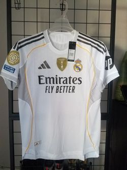 Adidas Mens 2025 24 Real Madrid Jerseys Size Large XL No Trade 