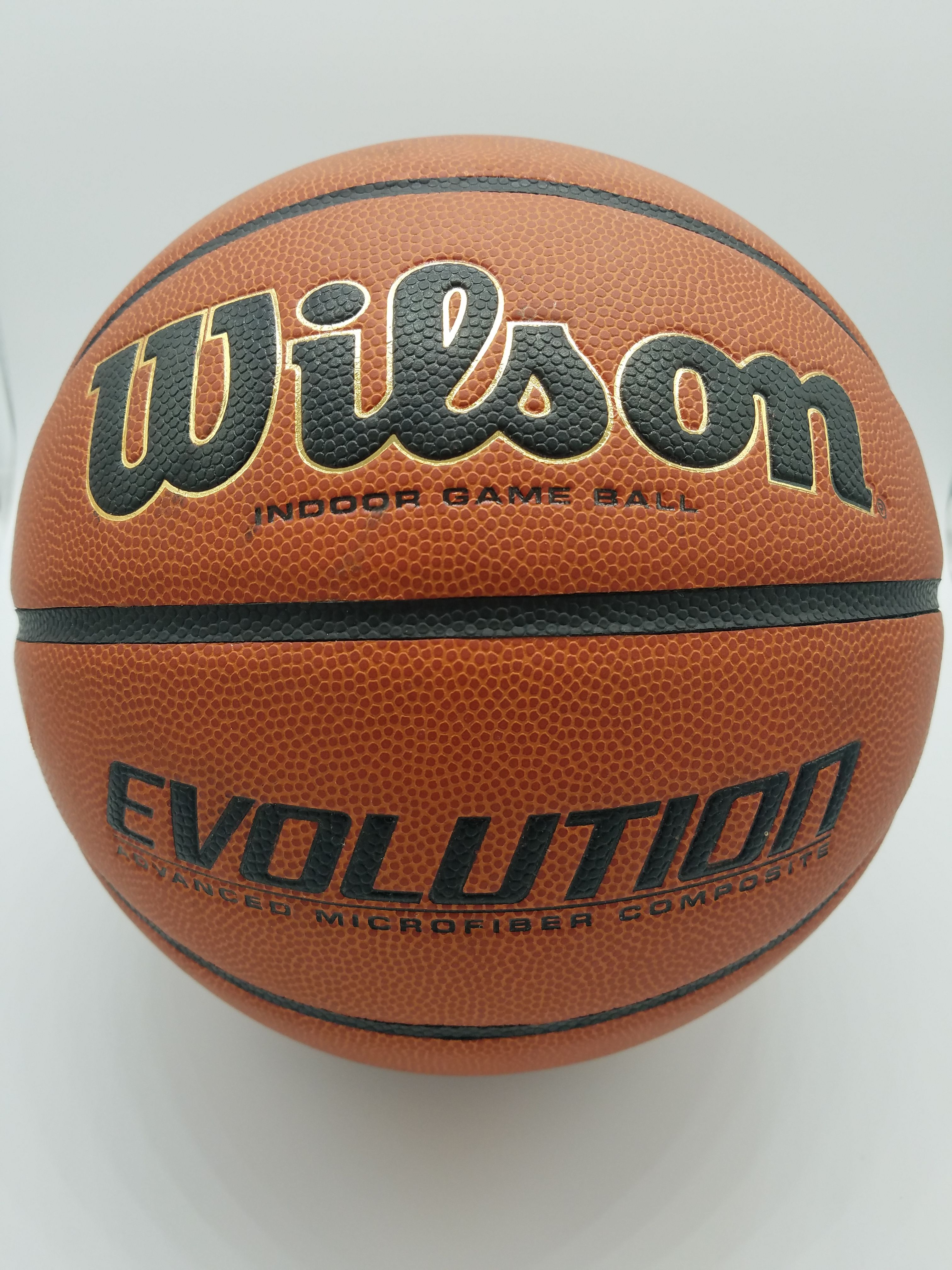 Wilson Evolution 29.5 Indoor Game Basketball SUPER SOFT Leather! WTB0516