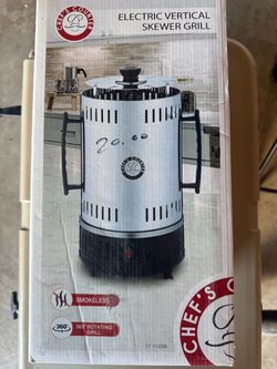 Chef's Counter Electric Vertical Skewer Grill