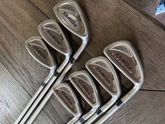 TOMMY ARMOUR 845s TITANIUM GOLF IRON SET 4-PW Harrison Regular Flex