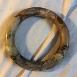 Large Ancient Jade Or Soapstone Bracelet See Last Photo How Gold Bangle Fits Inside To Show Size Of Bangle Jade Bracelet For Sale Rare Piece 