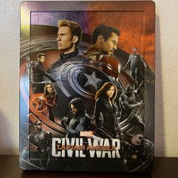 Captain America: Civil War 3D Blu-ray steelbook edition