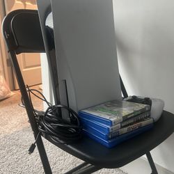 PlayStation 5 Still New Comes With Controller An 4 Games 