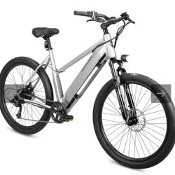 Schwinn Adult Marshall 27.5" Step ThroughHybrid Electric Bike - Gray S/MNew MSRP $899.99