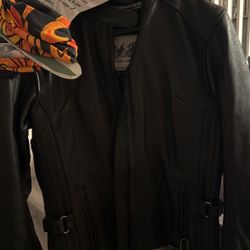 Brand New Leather Biker Jacket