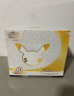 Pokemon Center 30th Anniversary ETB Elite Trainer Box New Sealed*IN HAND*