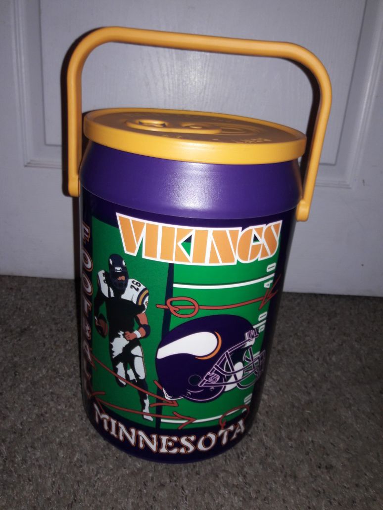Minnesota Vikings Football Can Shaped Cooler