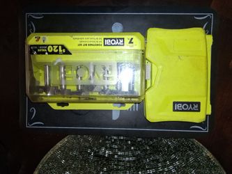 Ryobi Foster Bits set