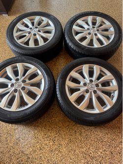 Wheels and tires