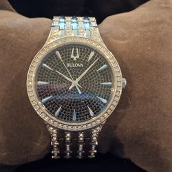 Bulova Men's Phamtom Crystal Watch