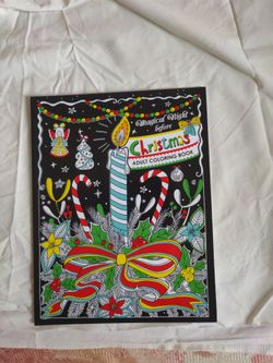 Magical Night before Christmas coloring book