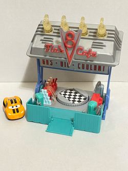 Pixar Cars mini adventures Flo V8 Cafe