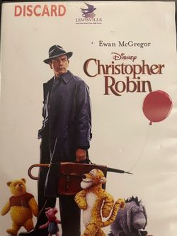 Disney’s CHRISTOPHER ROBIN (DVD-2018) Ewan McGregor!
