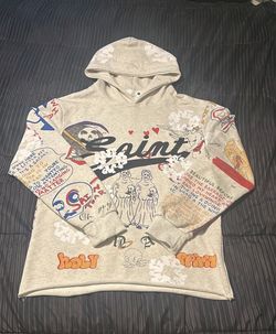 denim tears x saint michael hoodie