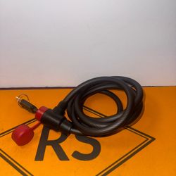 Blackburn Key Bike Lock 6ft Steel Cable