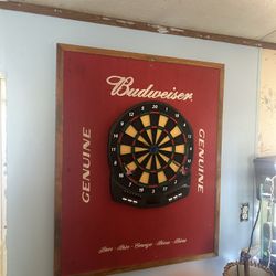 Electric Dart Board And Back Splash 