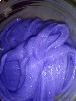 Glittery Purple slime