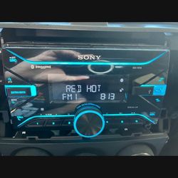 Sony Bluetooth car stereo