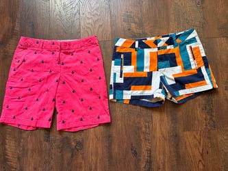2 Pairs of Patterned Shorts Bundle Size 6
