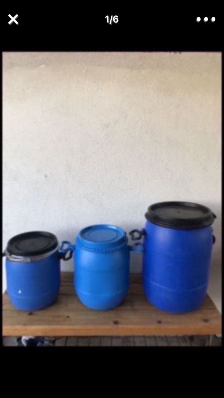 Containers ♻️storage 5/10/30 gallons