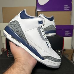 Jordan 3 Midnight Navy 