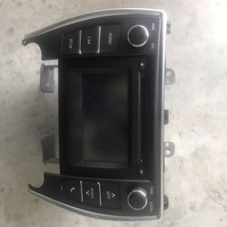 2016 Toyota Camry Oem Radio 