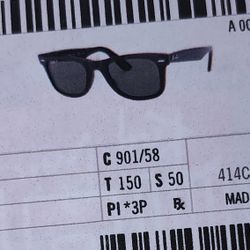 **AUTHENTIC BRAND NEW NEVER WORN RAYBAN WAYFARER**