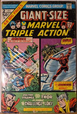 Giant-Size Marvel Triple Action #2 Comic