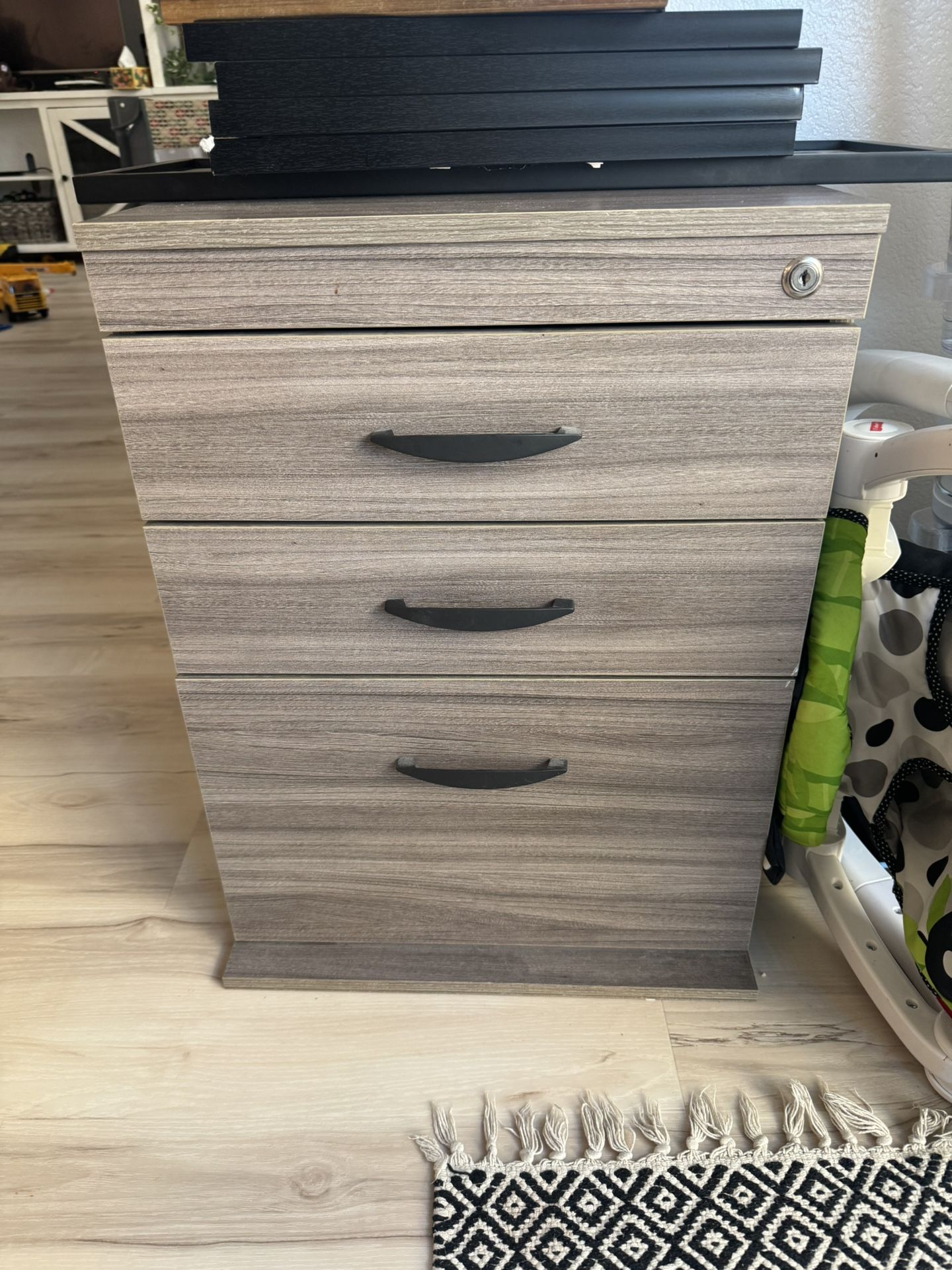 Gray Filing Cabinet