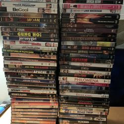 80 Mixed used dvd movies lot