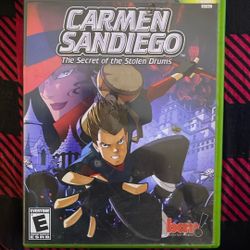 Carmen Sandiego The Secret Of The Stolen Drums Xbox