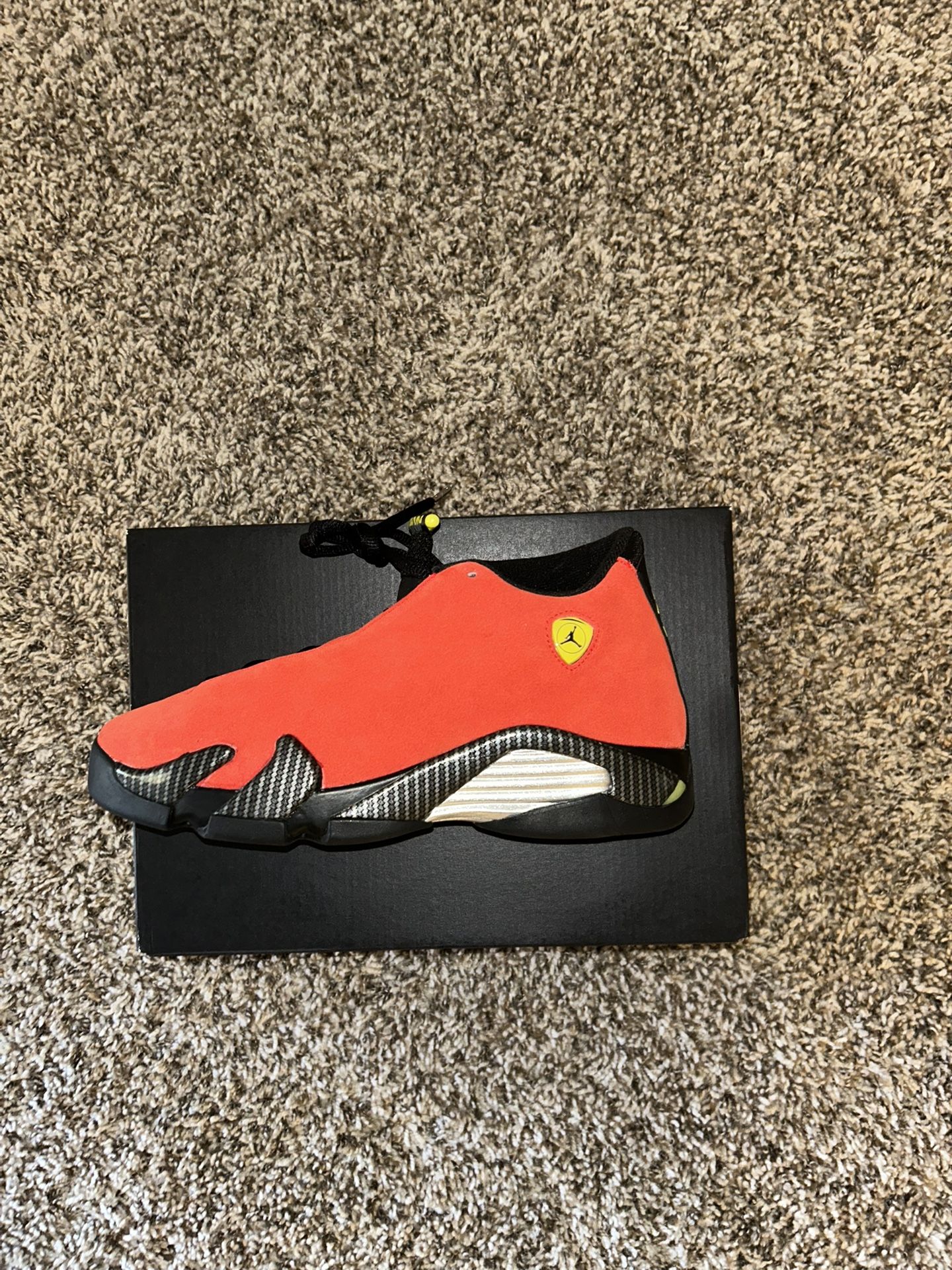 Air Jordan 14 Ferrari Size 6.5Y New
