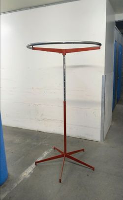 Adjustable 36" Round Revolving Rack