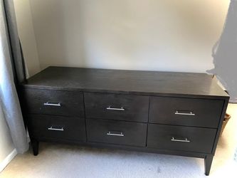 West Elm collection - full bedroom set. Dresser and 2 night stands