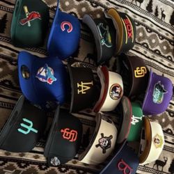 MLB fitted hats 