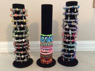 Glass, Resin, Clay & Stone Bracelets With & Without Charms, 925 Sterling Silver Earrings, Necklaces & Bracelets.  100’s of Choices, See My Page 