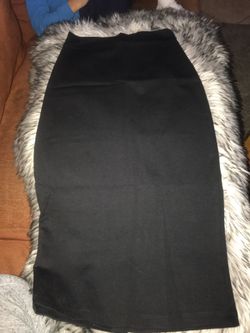 Black Pencil Skirt Medium