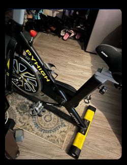 Stationary bike with new large seat