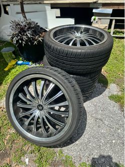 22” Mazzi Hype 351 Wheels & Tires – Multi Fitment