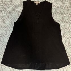 BLK SLV TNC Blouse